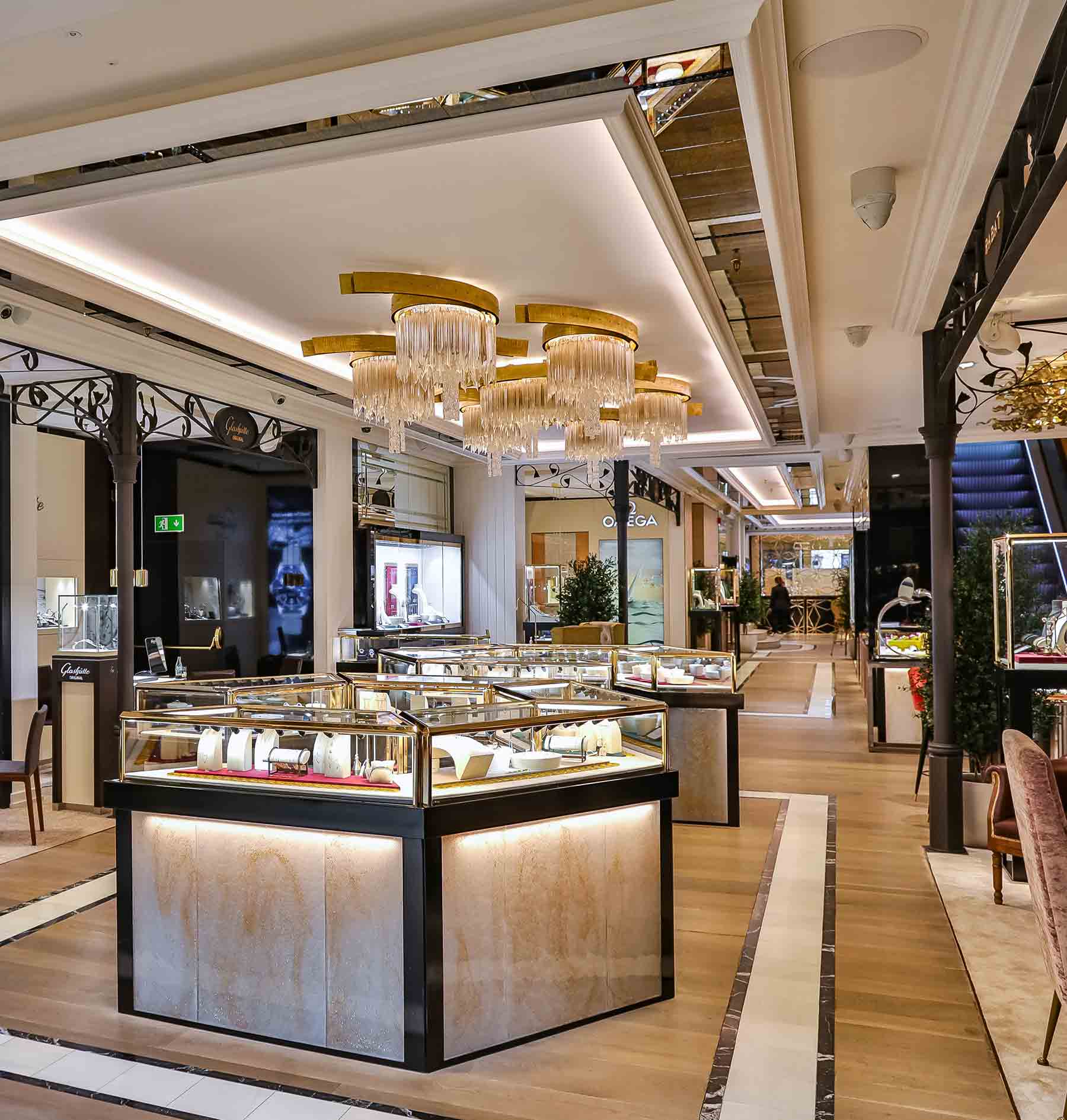 Jewellery space in RABAT jewellery shop Casa Codina Barcelona