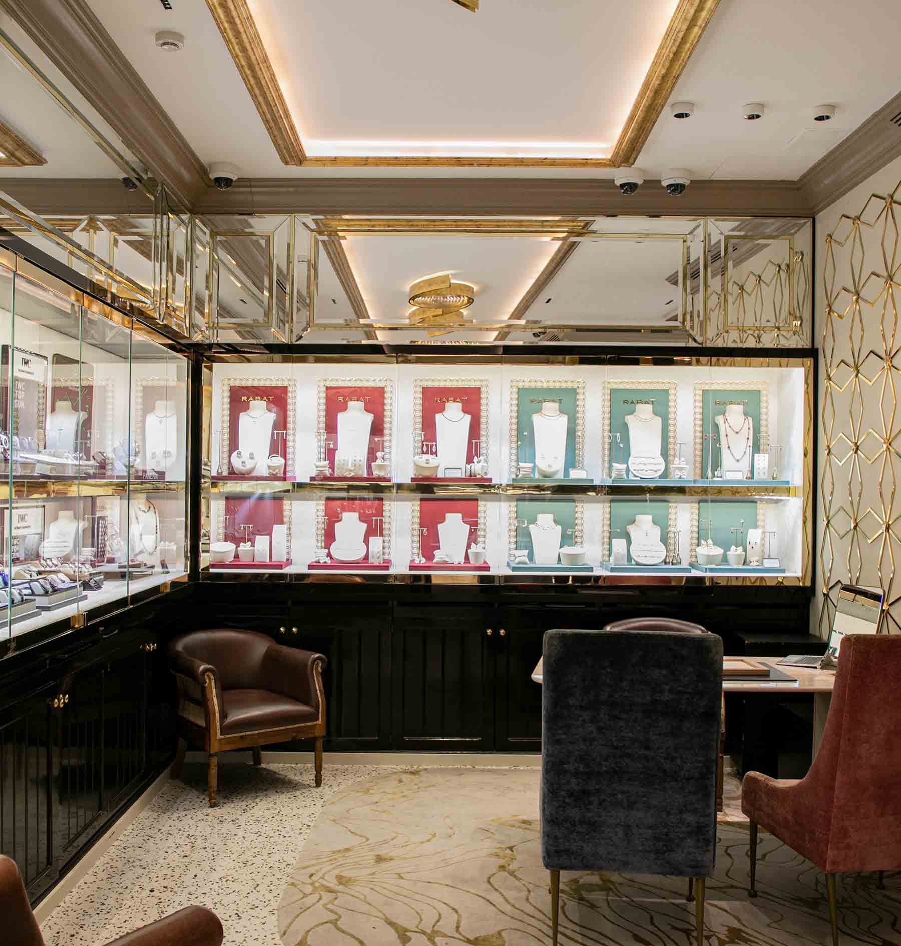 Jewellery space in RABAT jewellery shop Boutique Barcelona